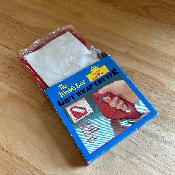 Vintage The‎ Worlds Best Gift Wrap Cutter  Giftco. Inc Unopened In Box - Picture 5 of 6